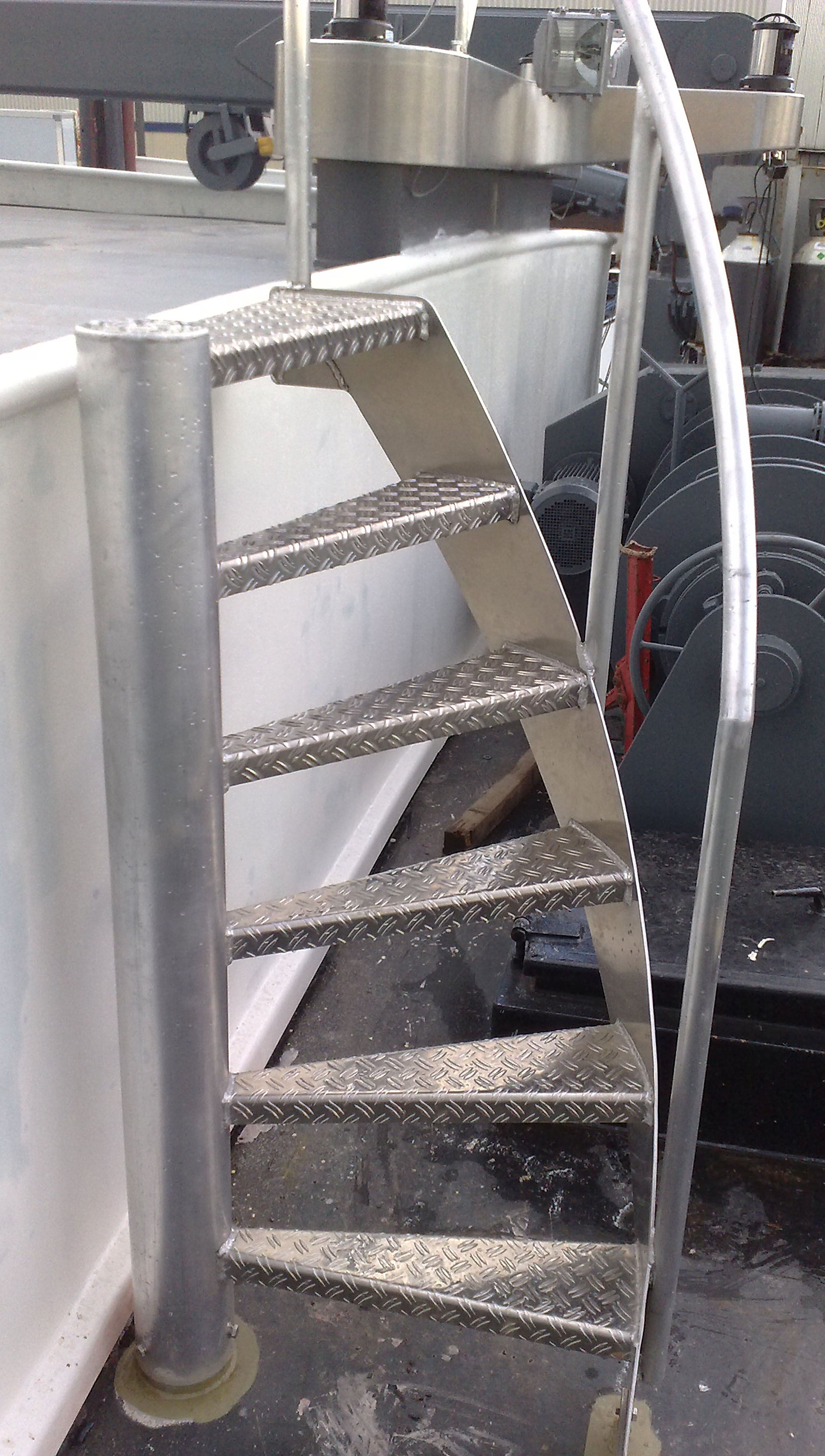 Trappen en loopplanken