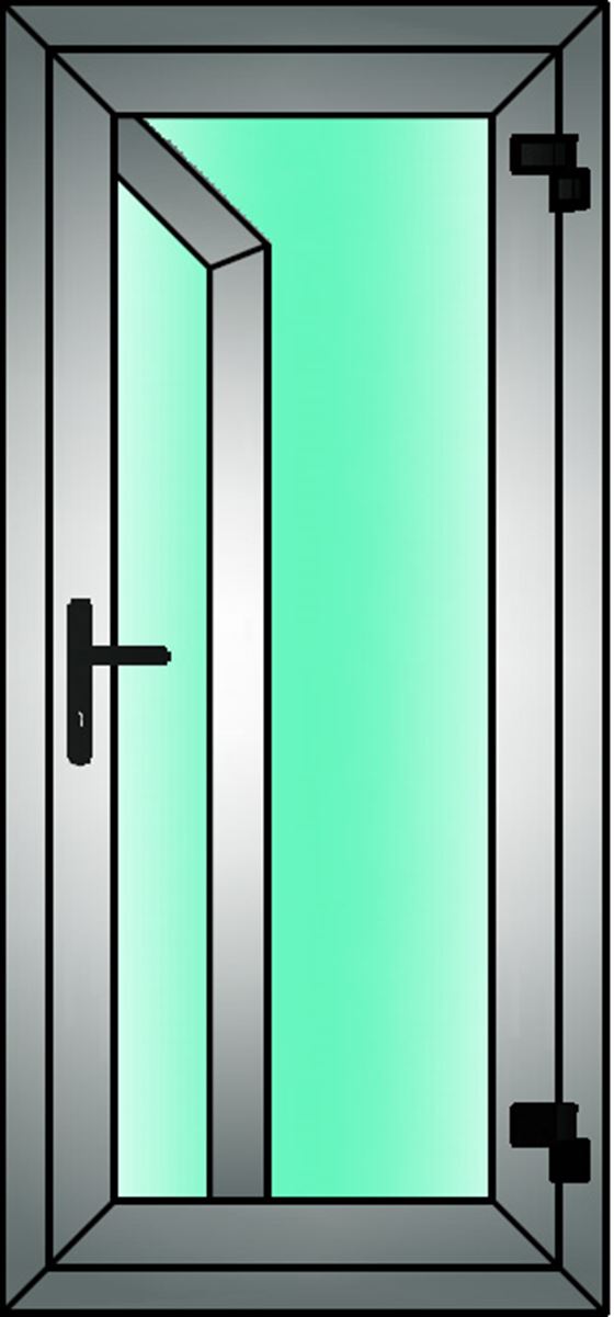 Woningmodel deur P